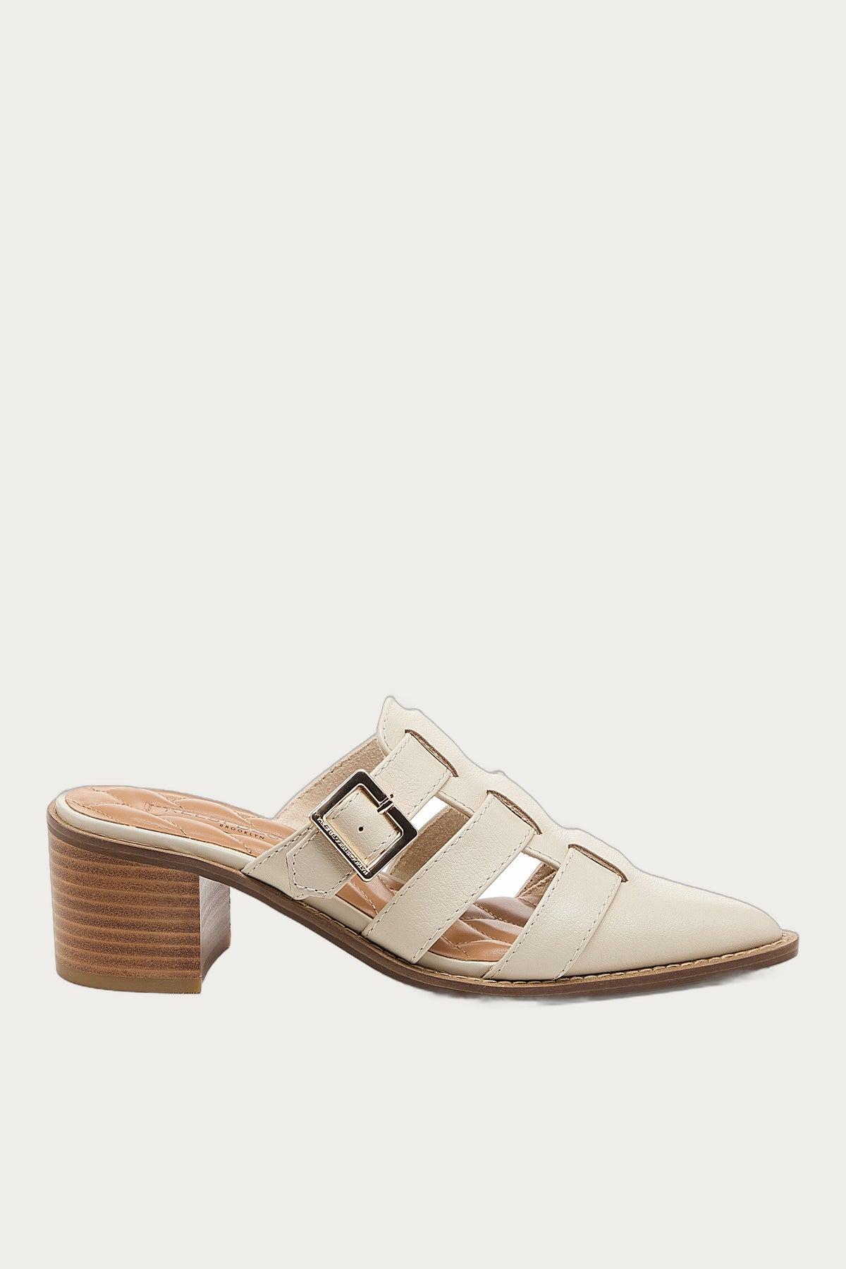 Mitchie Salt Leather Heels