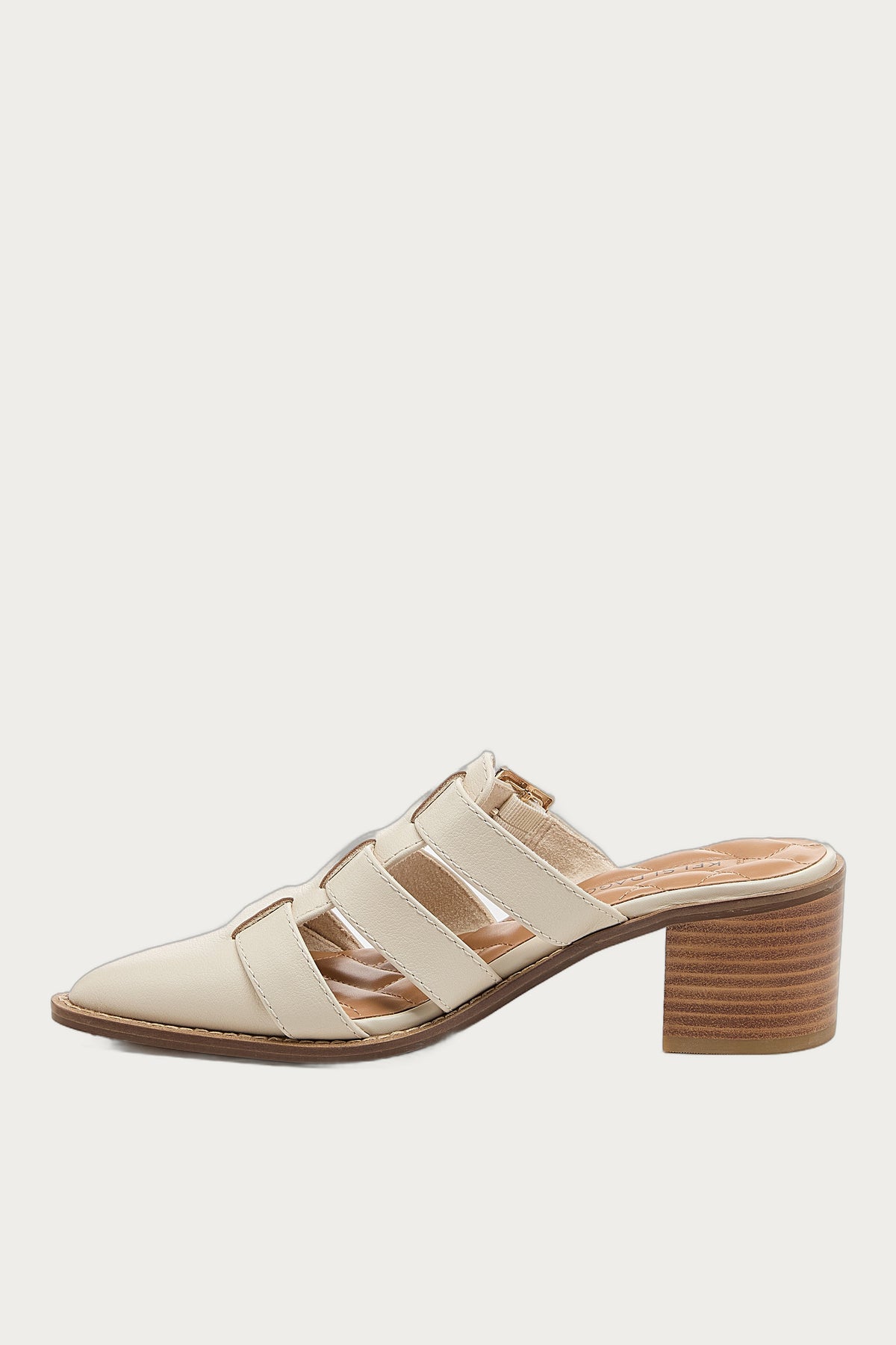 Mitchie Salt Leather Heels