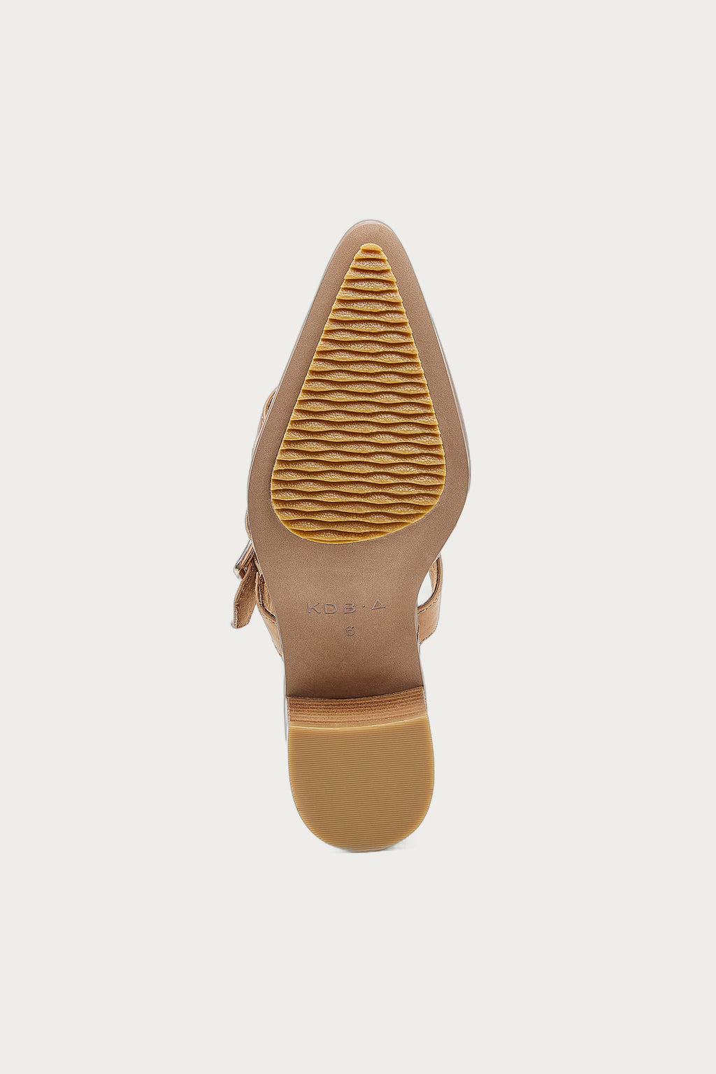 Mitchie Oatmeal Leather Heels
