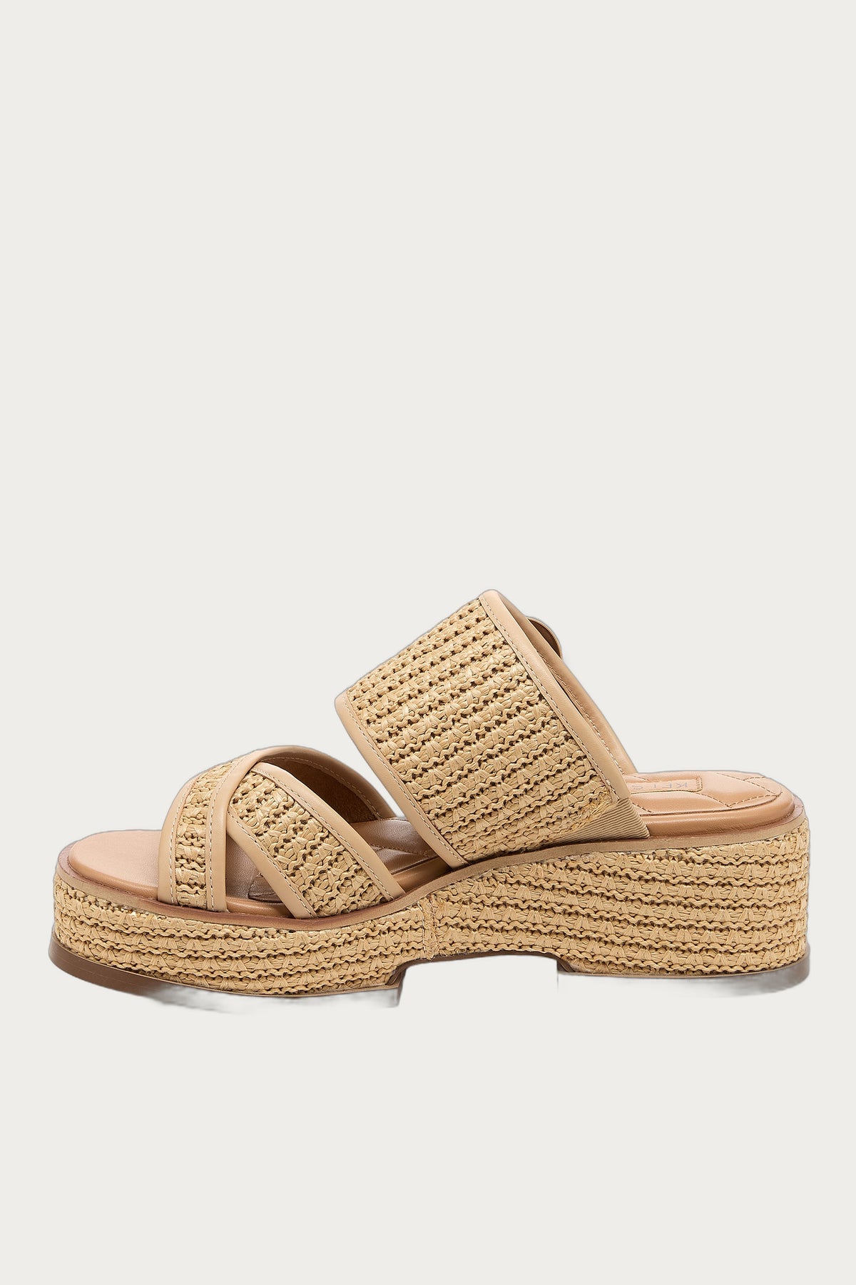 Nina Raffia Wedge Sandals