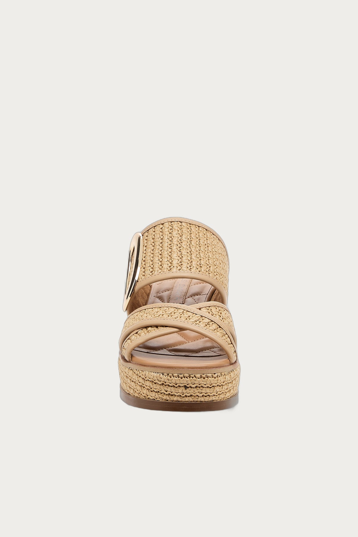 Nina Raffia Wedge Sandals