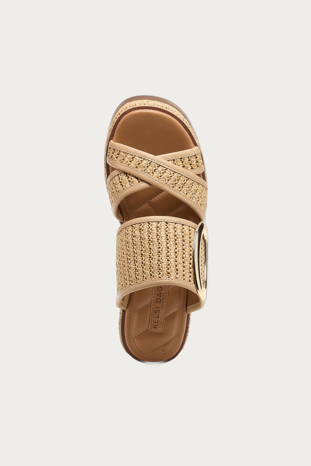 Nina Raffia Wedge Sandals