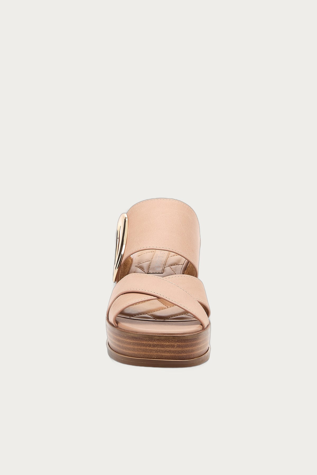 Nina Pink Wedge Sandals