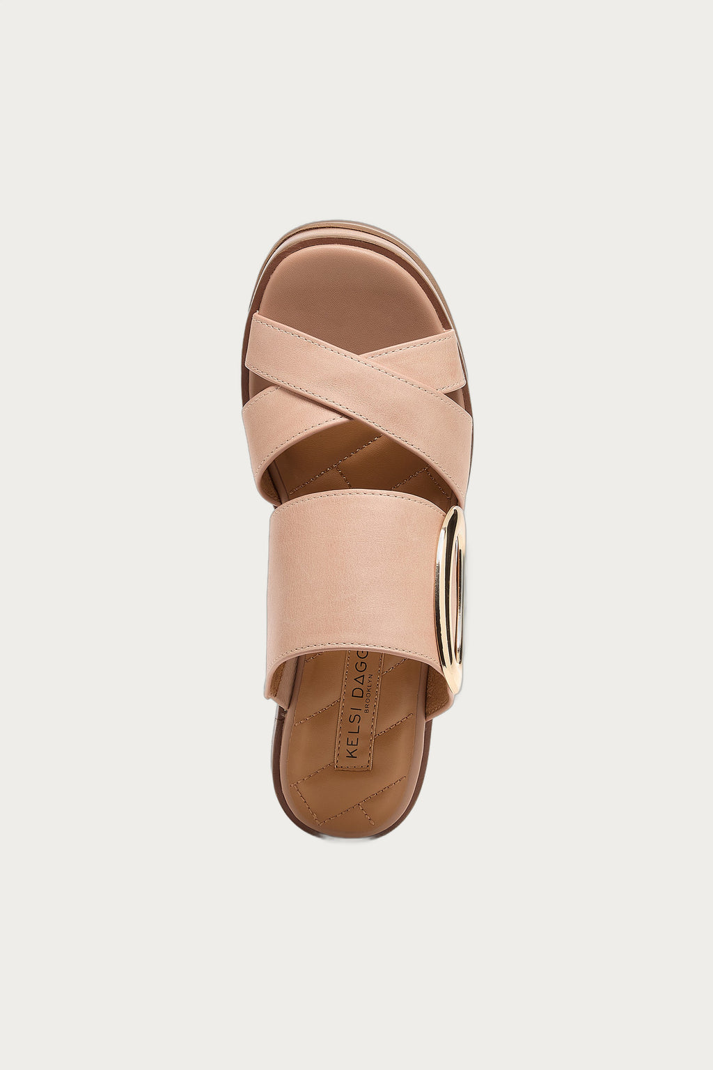 Nina Pink Wedge Sandals
