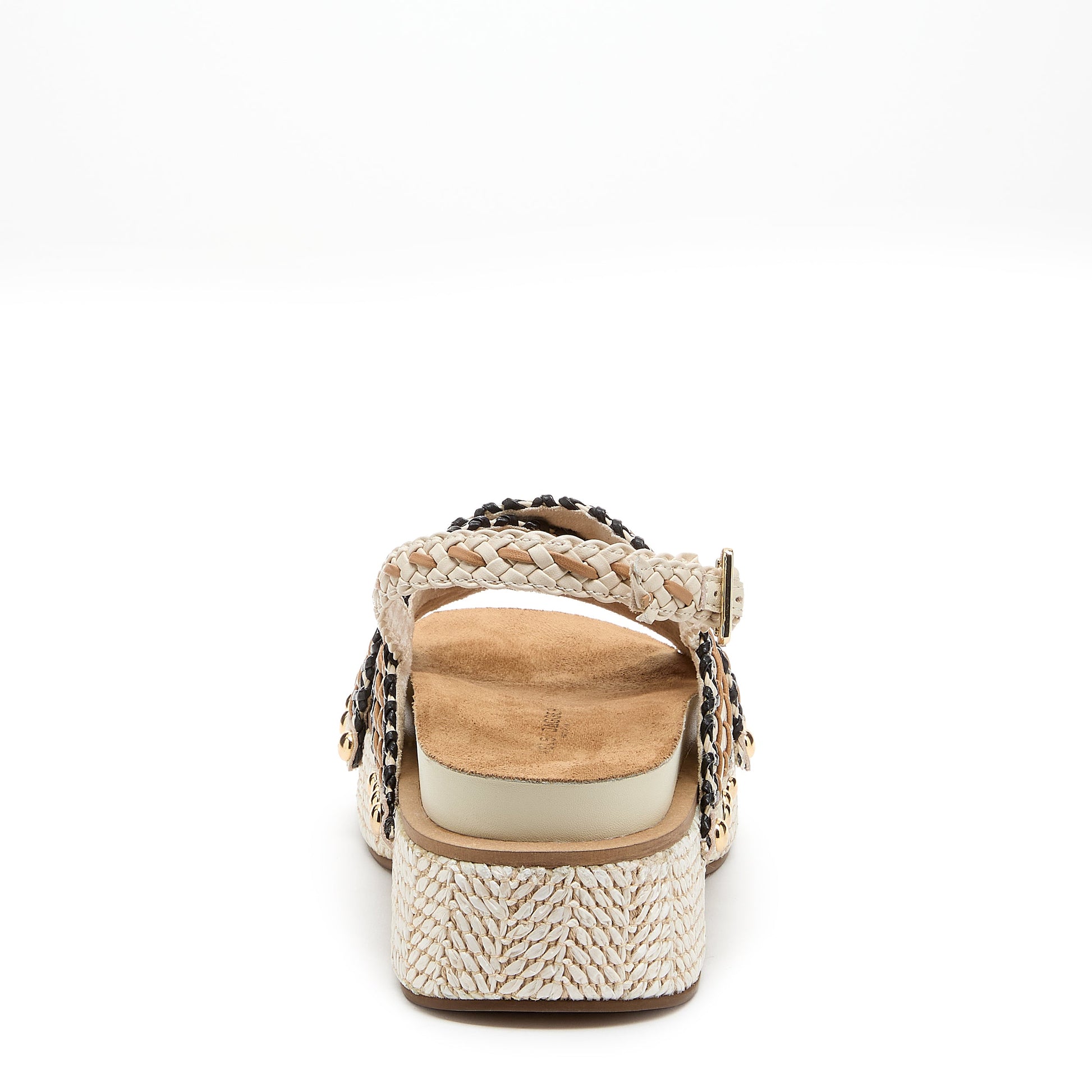 Pace Women's Shell Raffia Platform Sandal