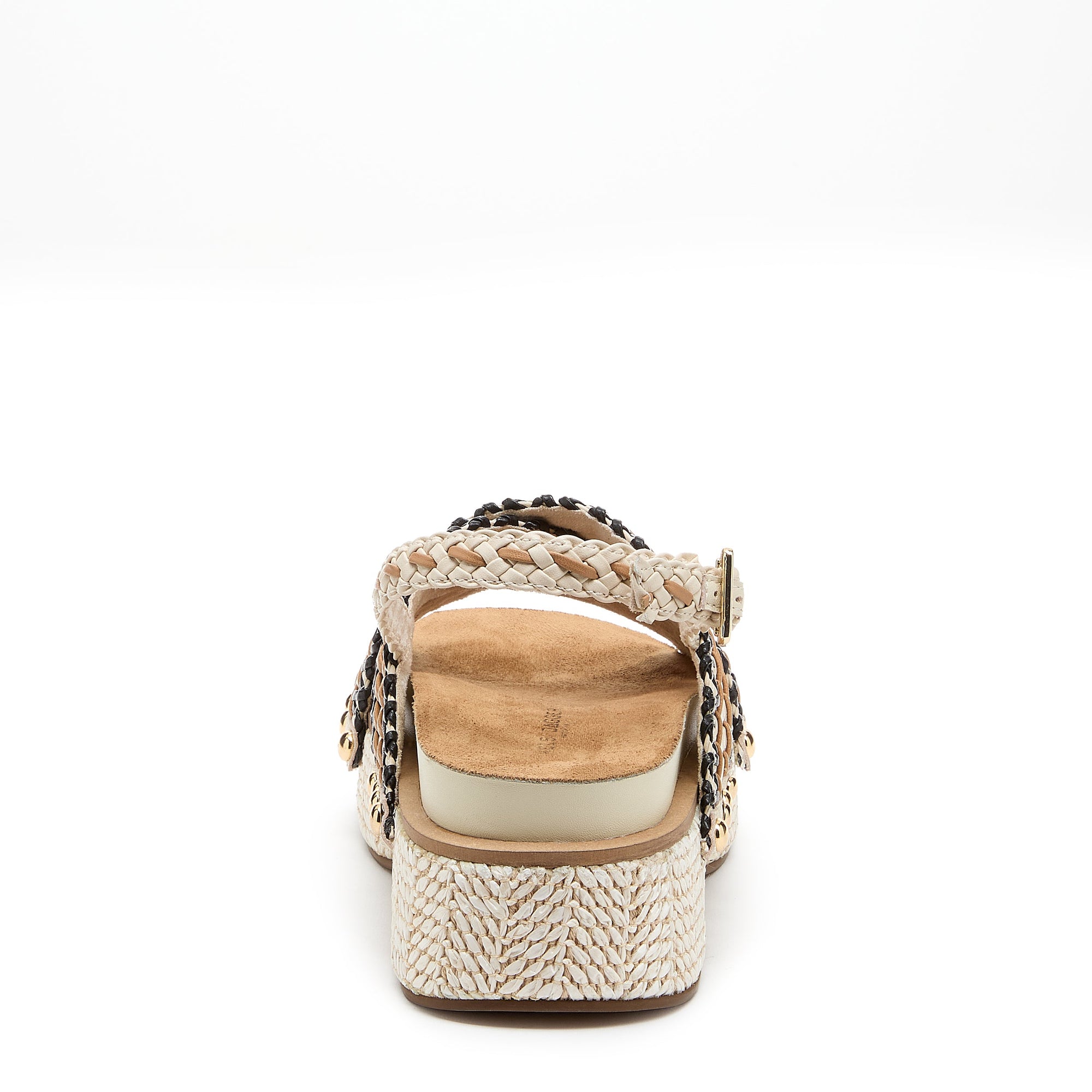 Pace Women's Shell Raffia Platform Sandal