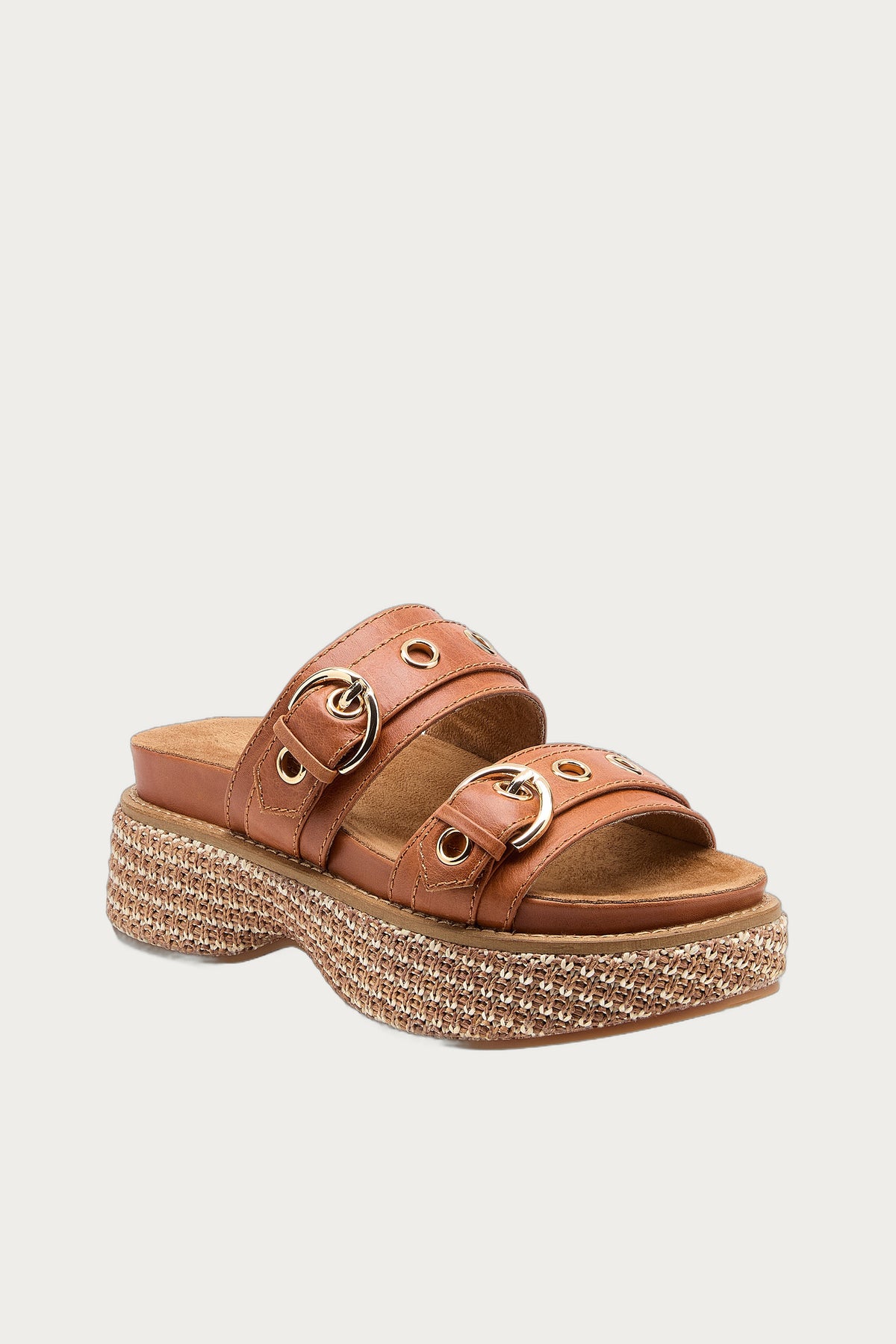 Penny Auburn Platform Sandals
