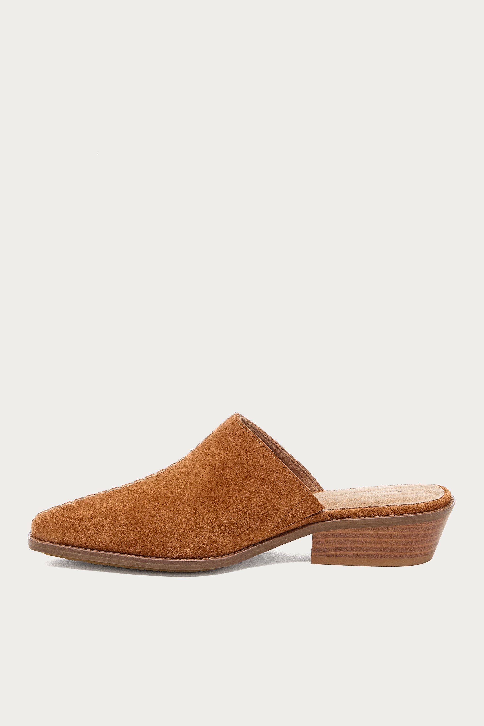 Pierce Burnt Cognac Mules