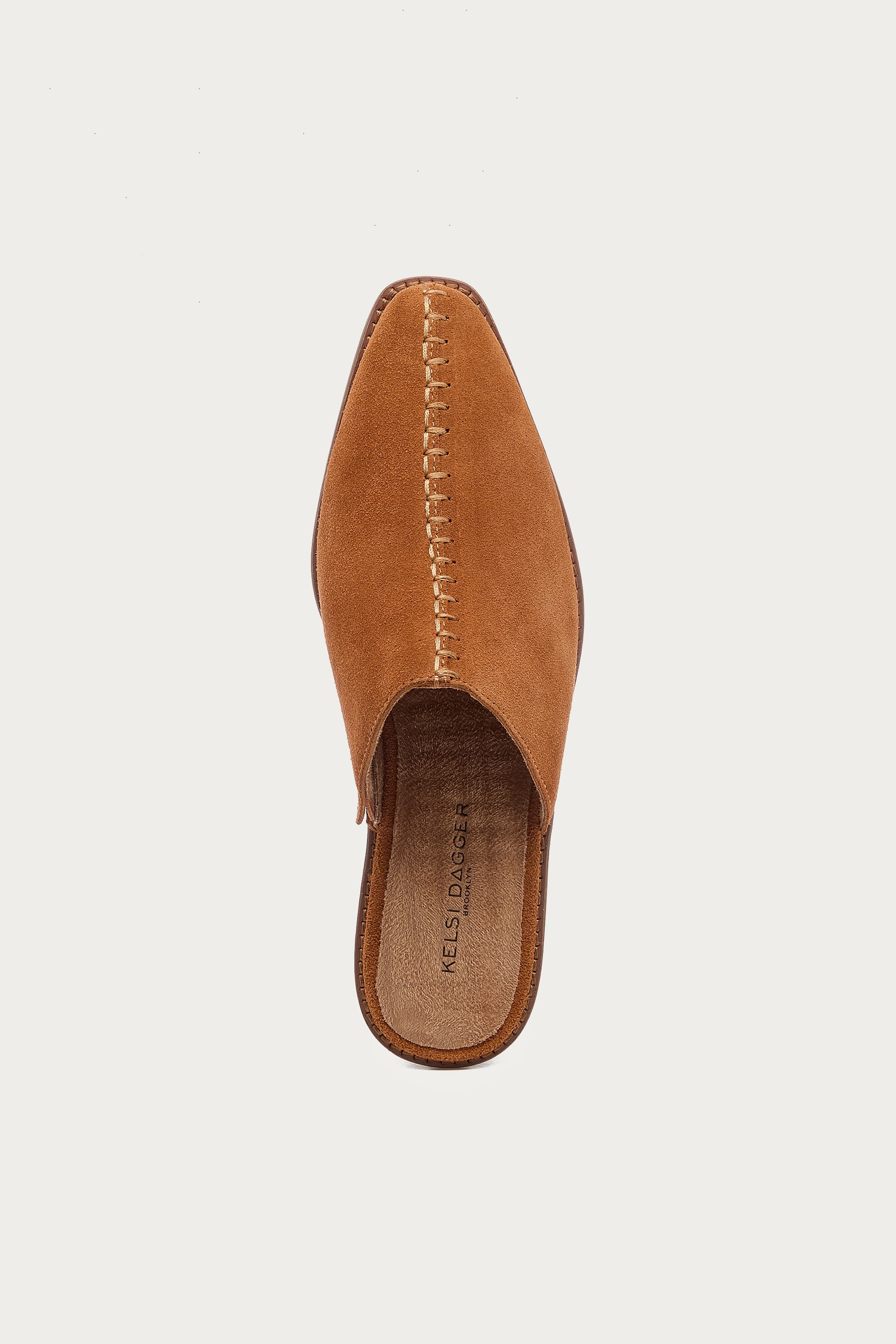 Pierce Burnt Cognac Mules