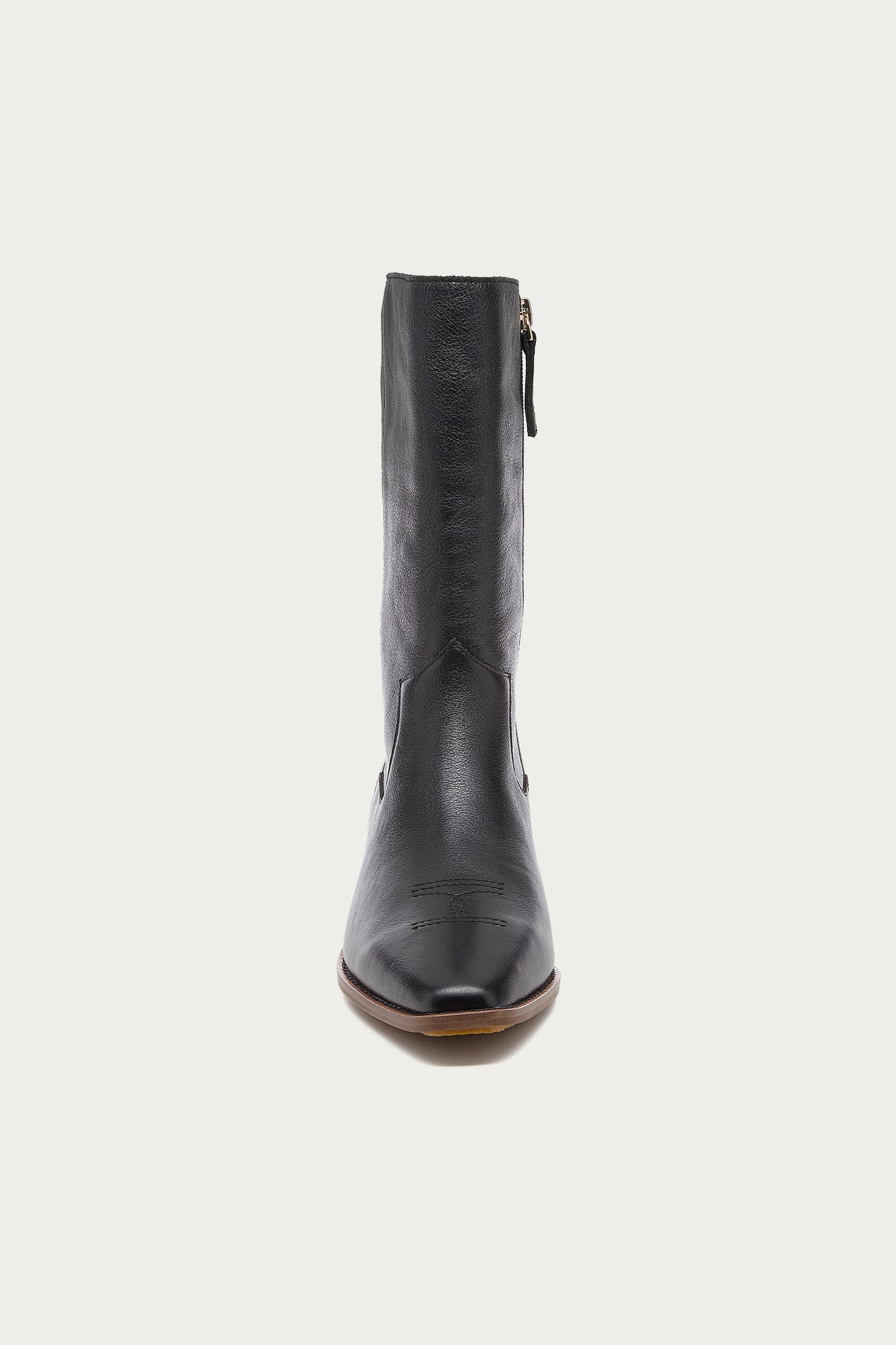 Piper Black Leather Boot