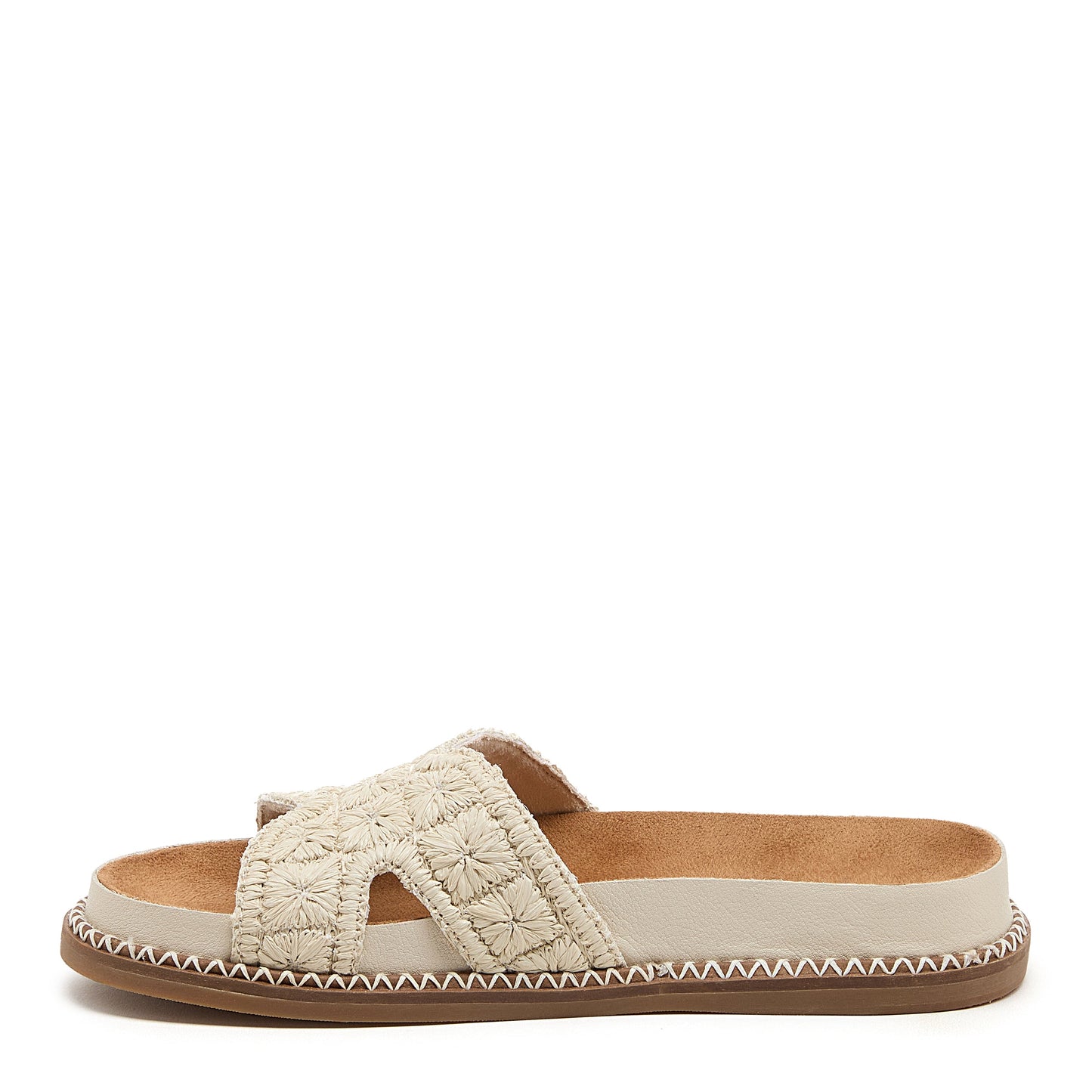 shay salt raffia slide sandal, women's raffia slide sandals everyday wear, Kelsi Dagger Brooklyn