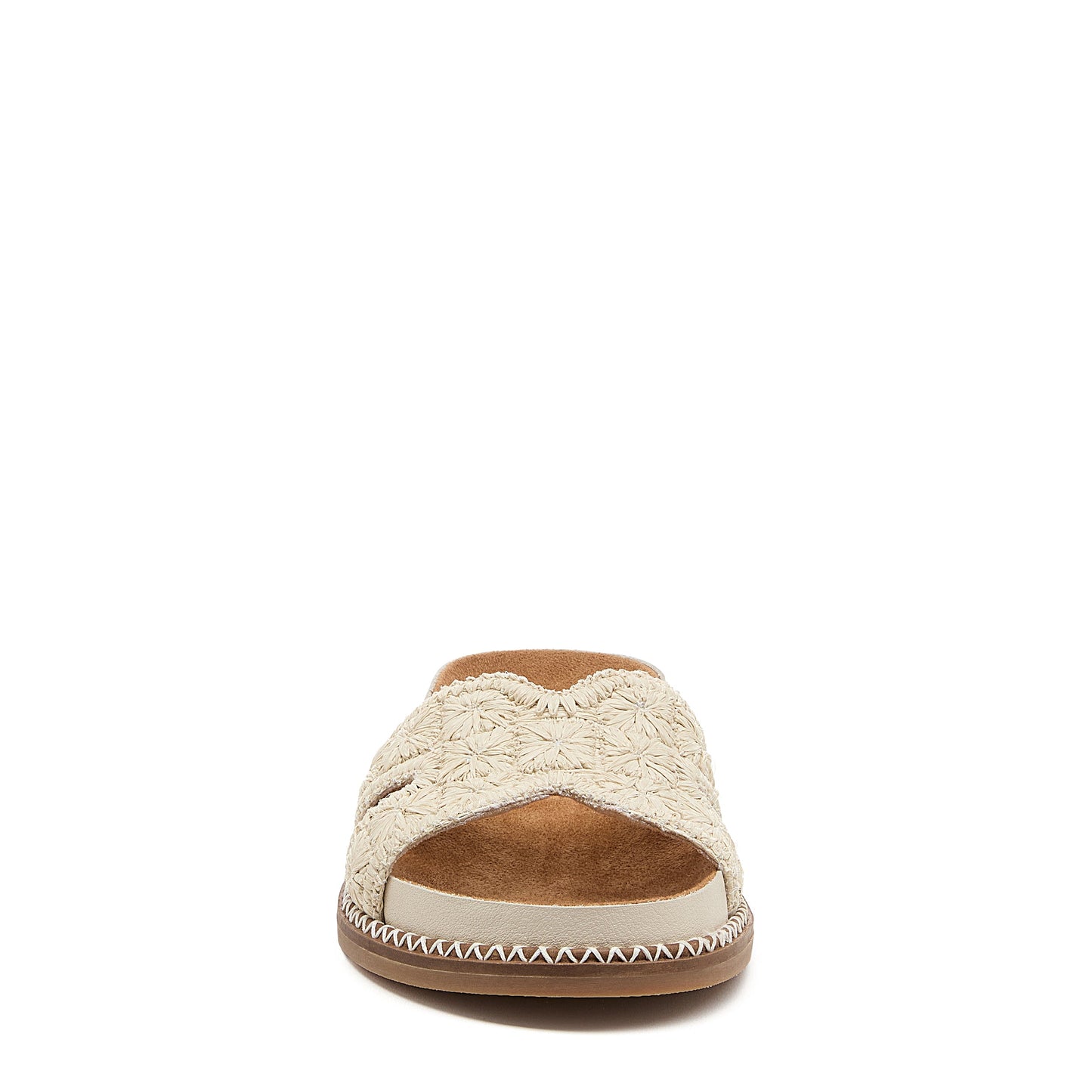 shay salt raffia slide sandal, sole and heel construction detail, Kelsi Dagger Brooklyn