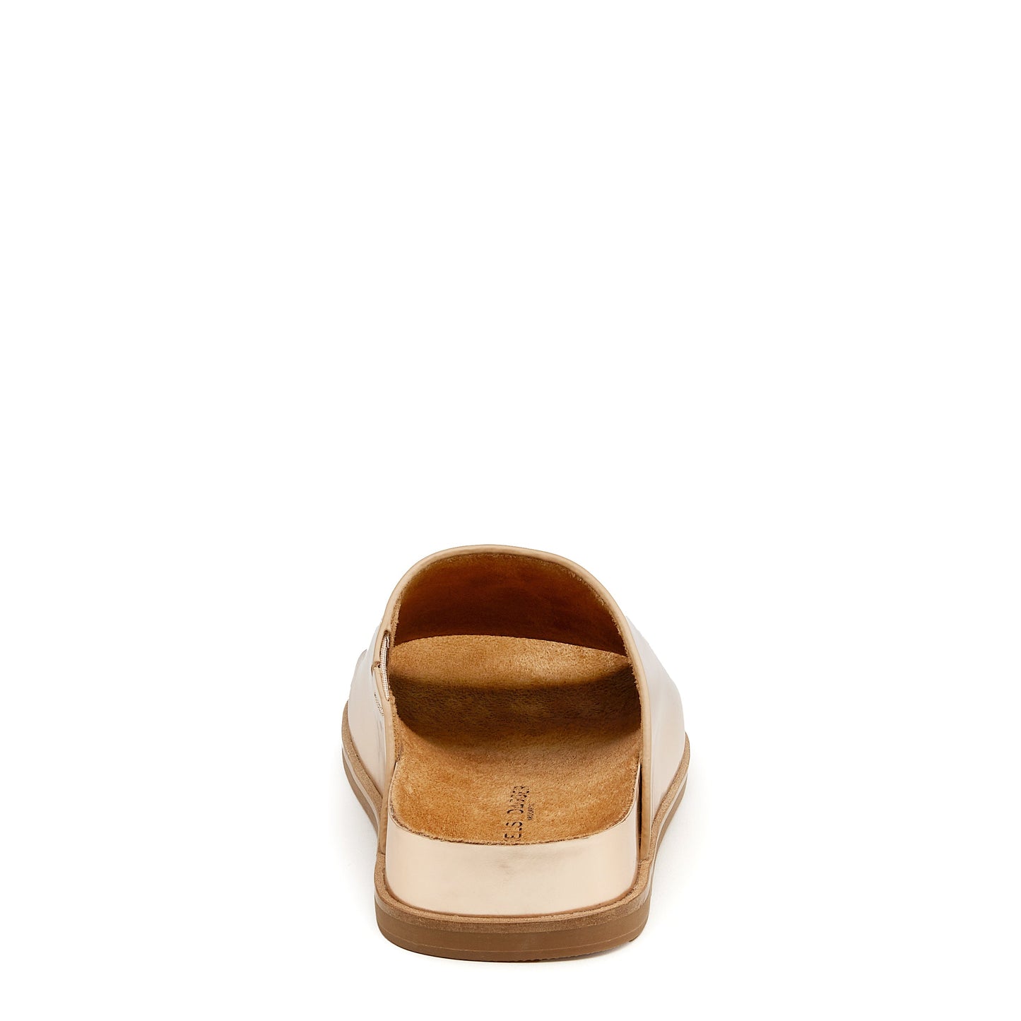 Kelsi Dagger Squish Gold Slides - Matte Elegance