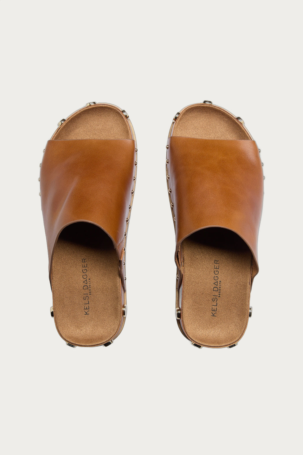 Squish Fox Stud Slide Sandals