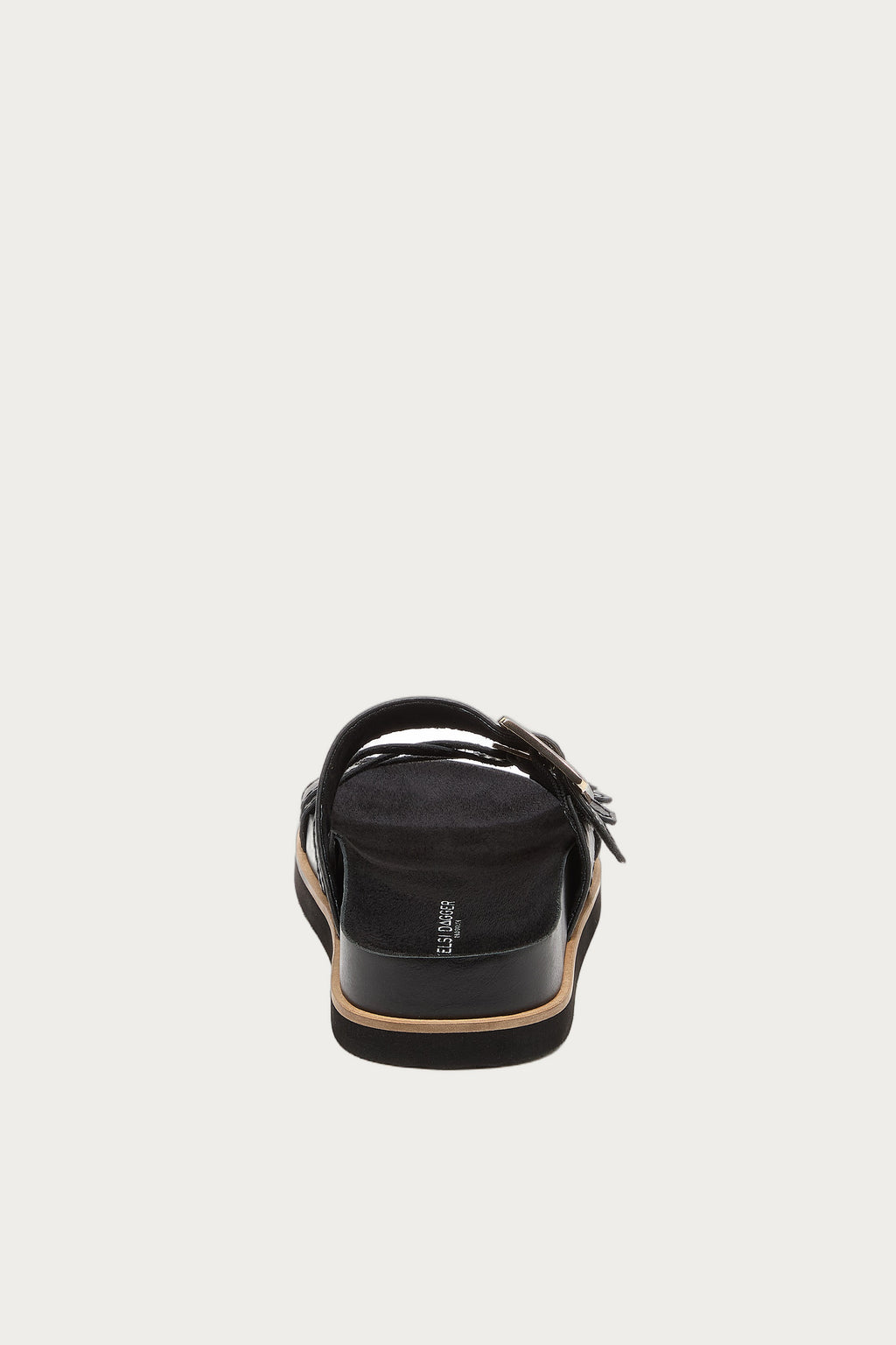 Stella Black Slide Sandals