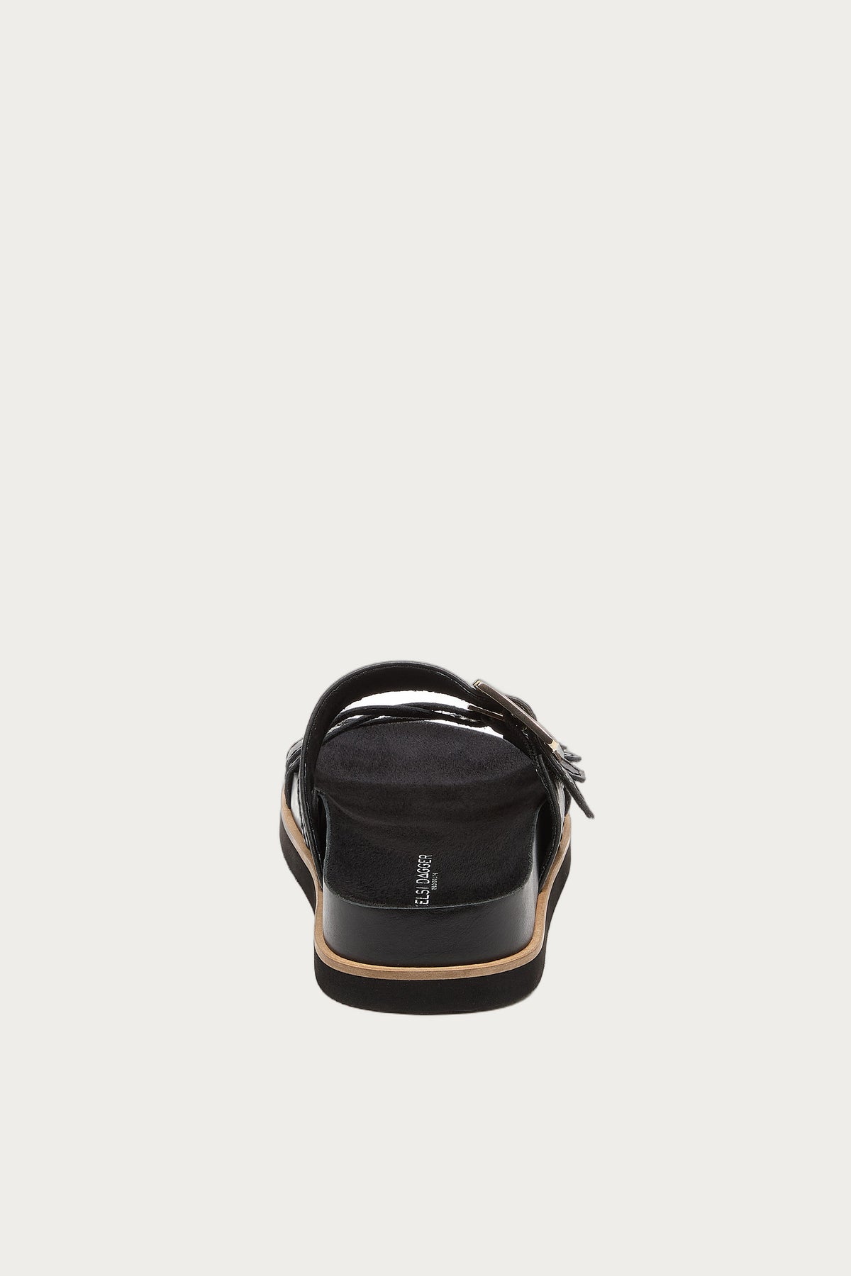 Stella Black Slide Sandals