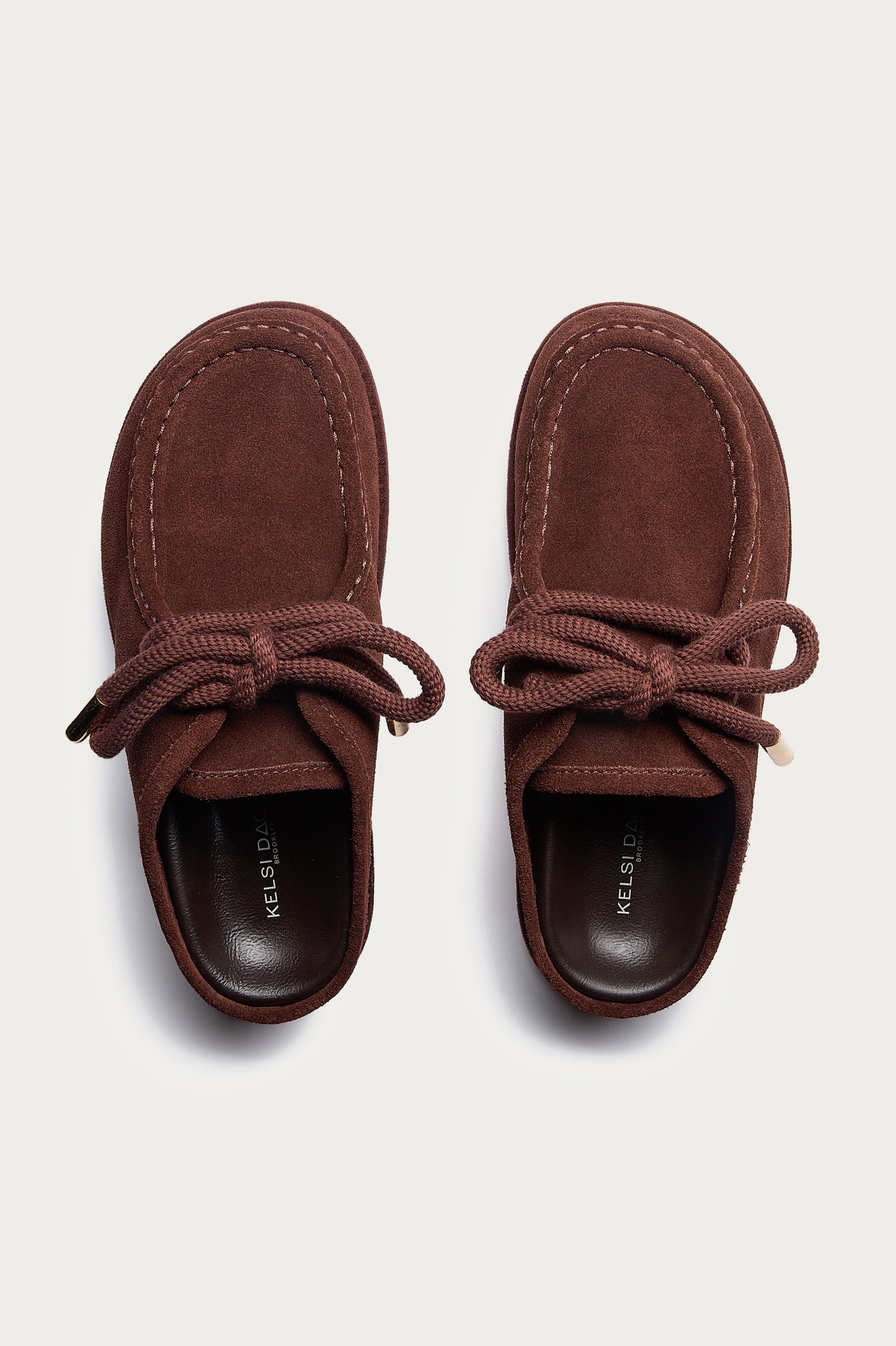 Stormy Brown Suede Mules