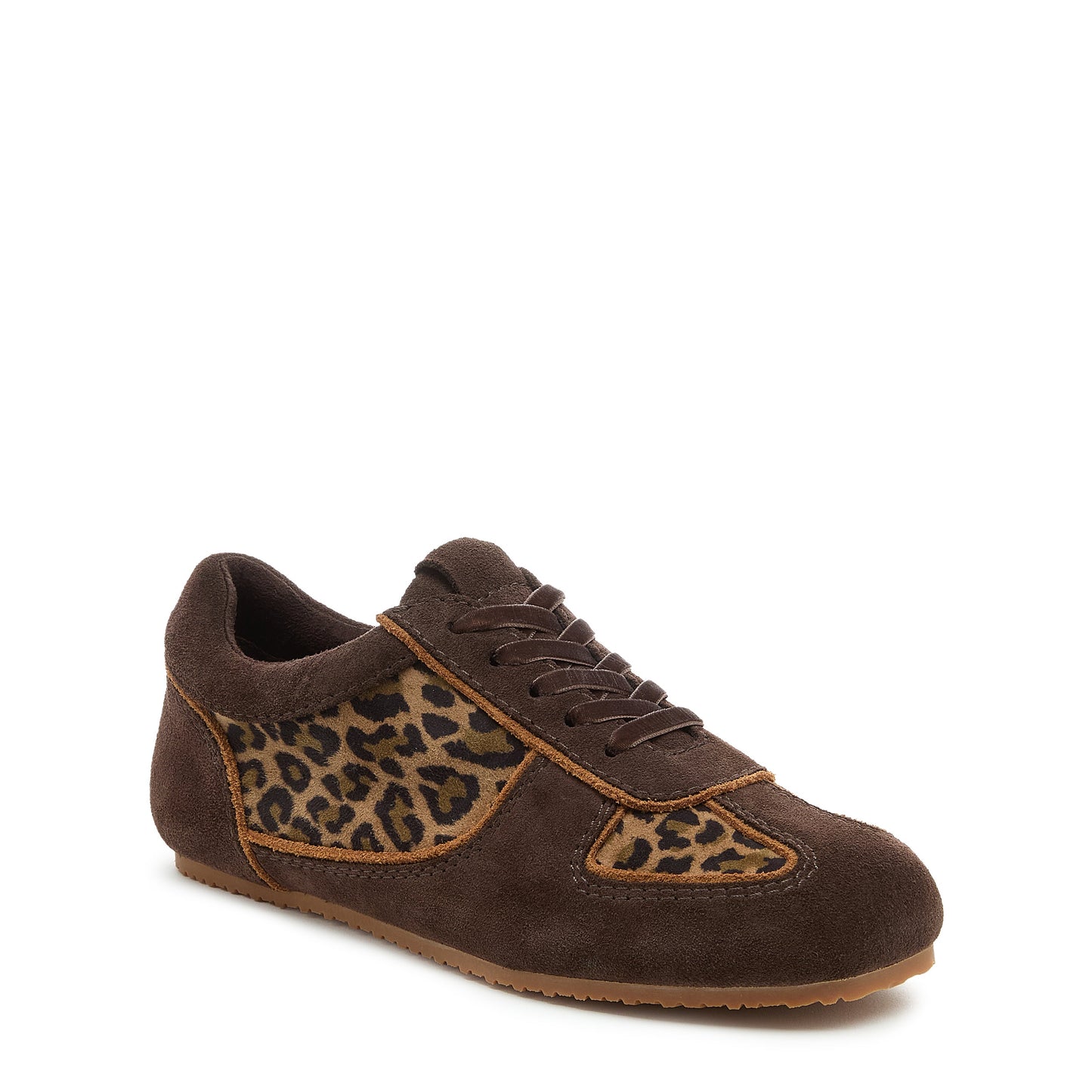 Kelsi Dagger Women's Stover Cacao Suede Sneakers