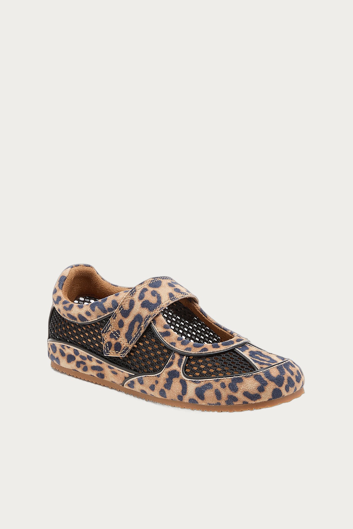 Swish Leopard Mary Jane Sneaker