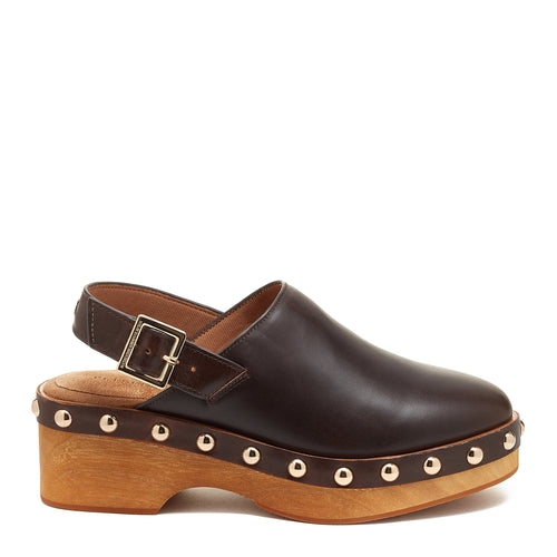 Warehouse Buffalo Slingback Clog