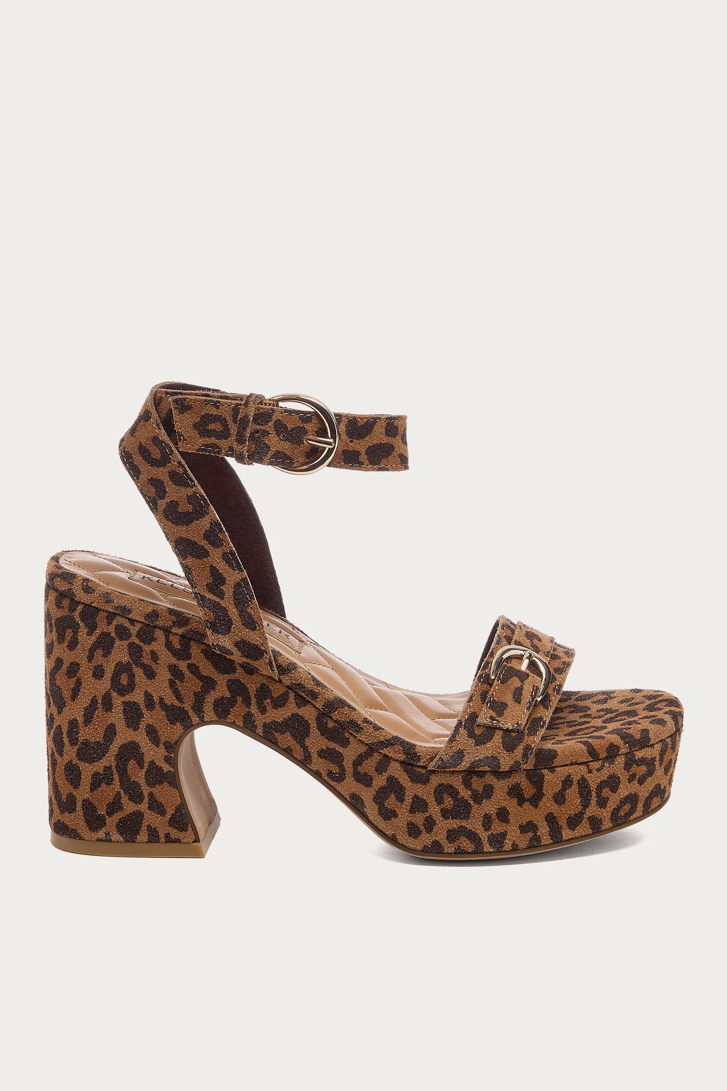 Wendy Leopard Suede Heel