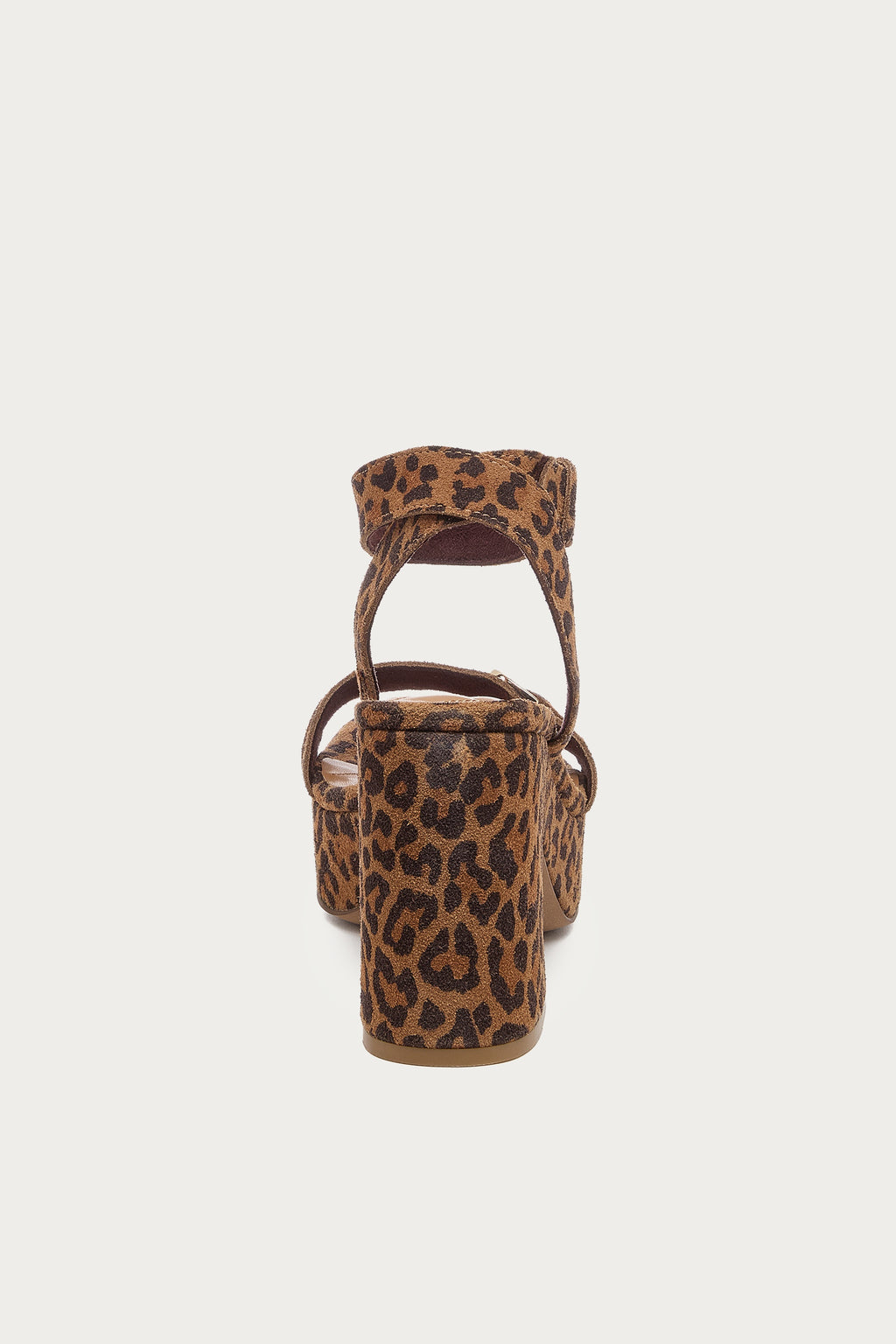 Wendy Leopard Suede Heel