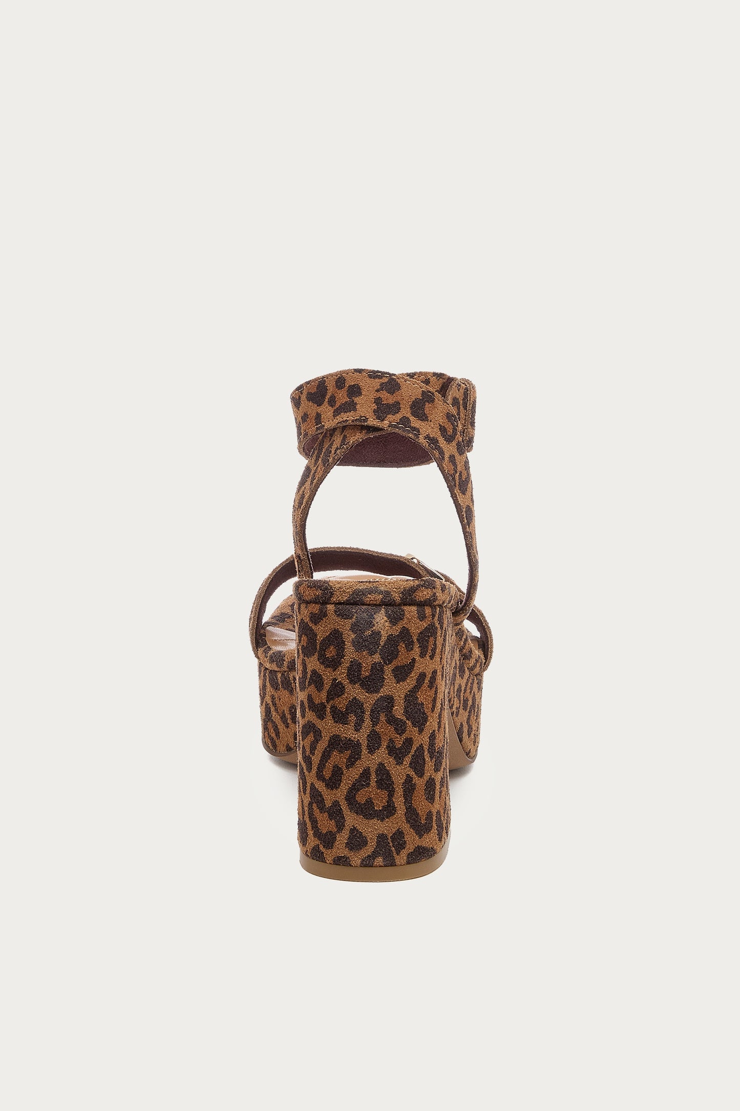 Wendy Leopard Suede Heel