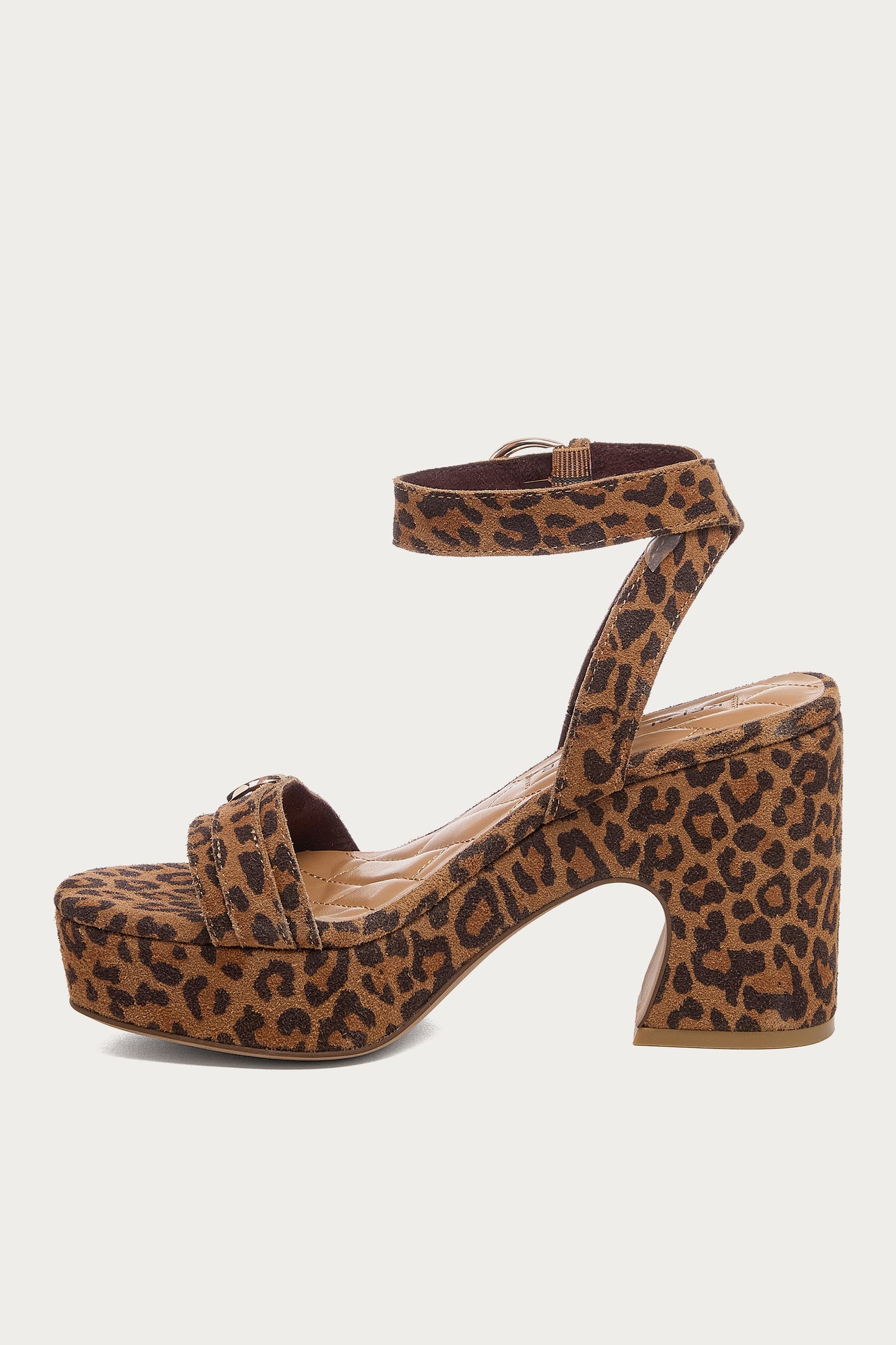 Wendy Leopard Suede Heel