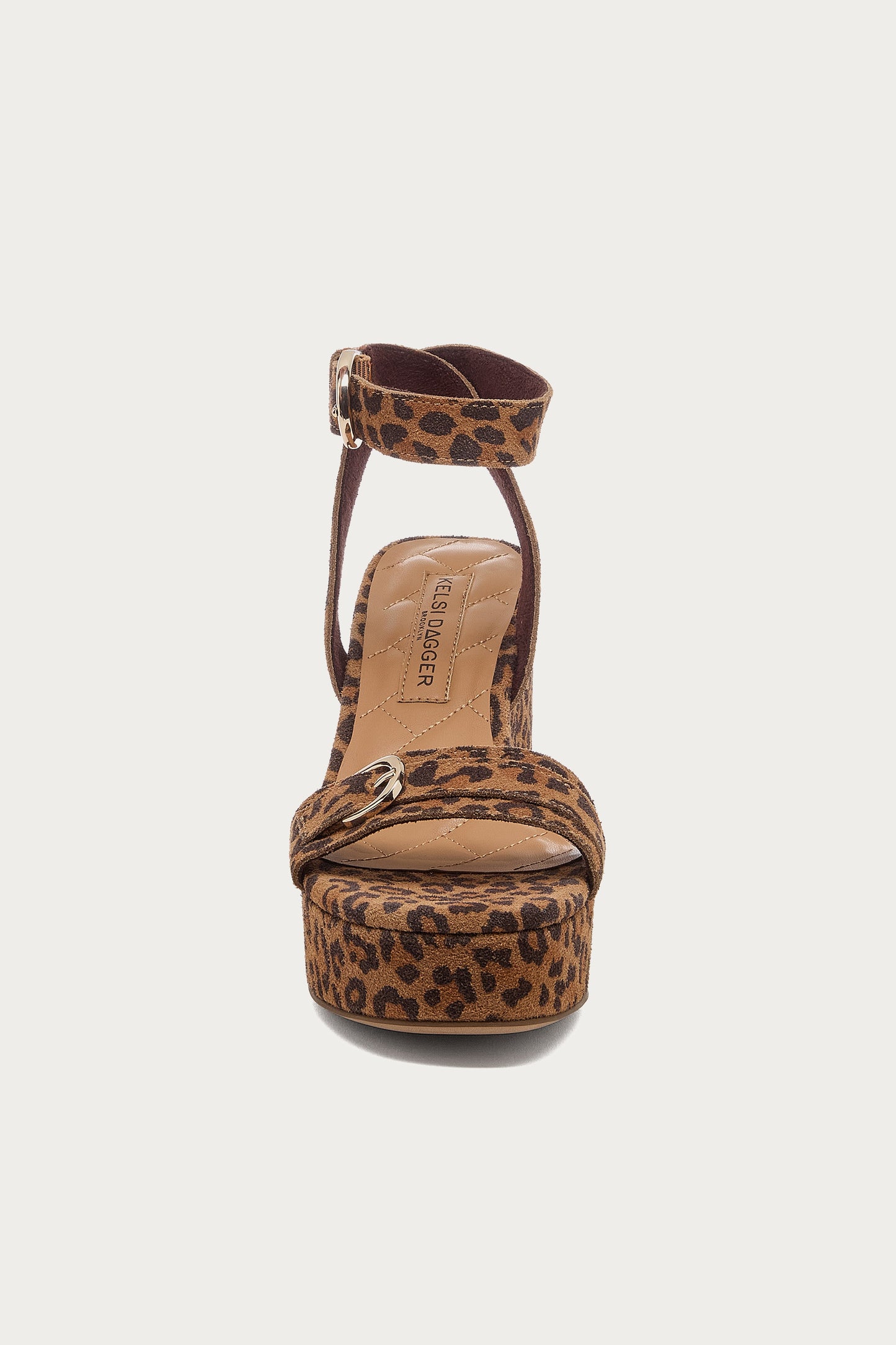 Wendy Leopard Suede Heel