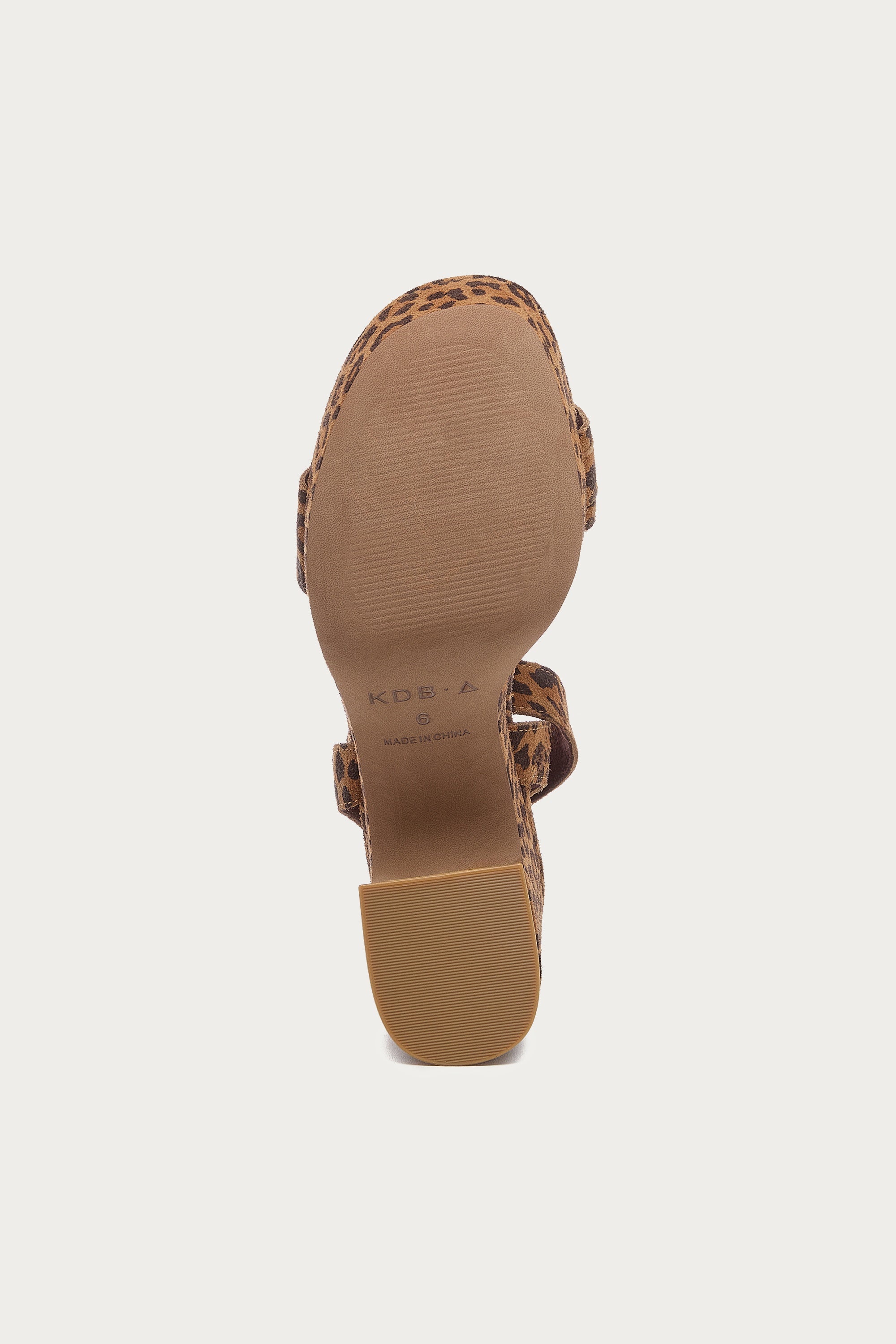 Wendy Leopard Suede Heel