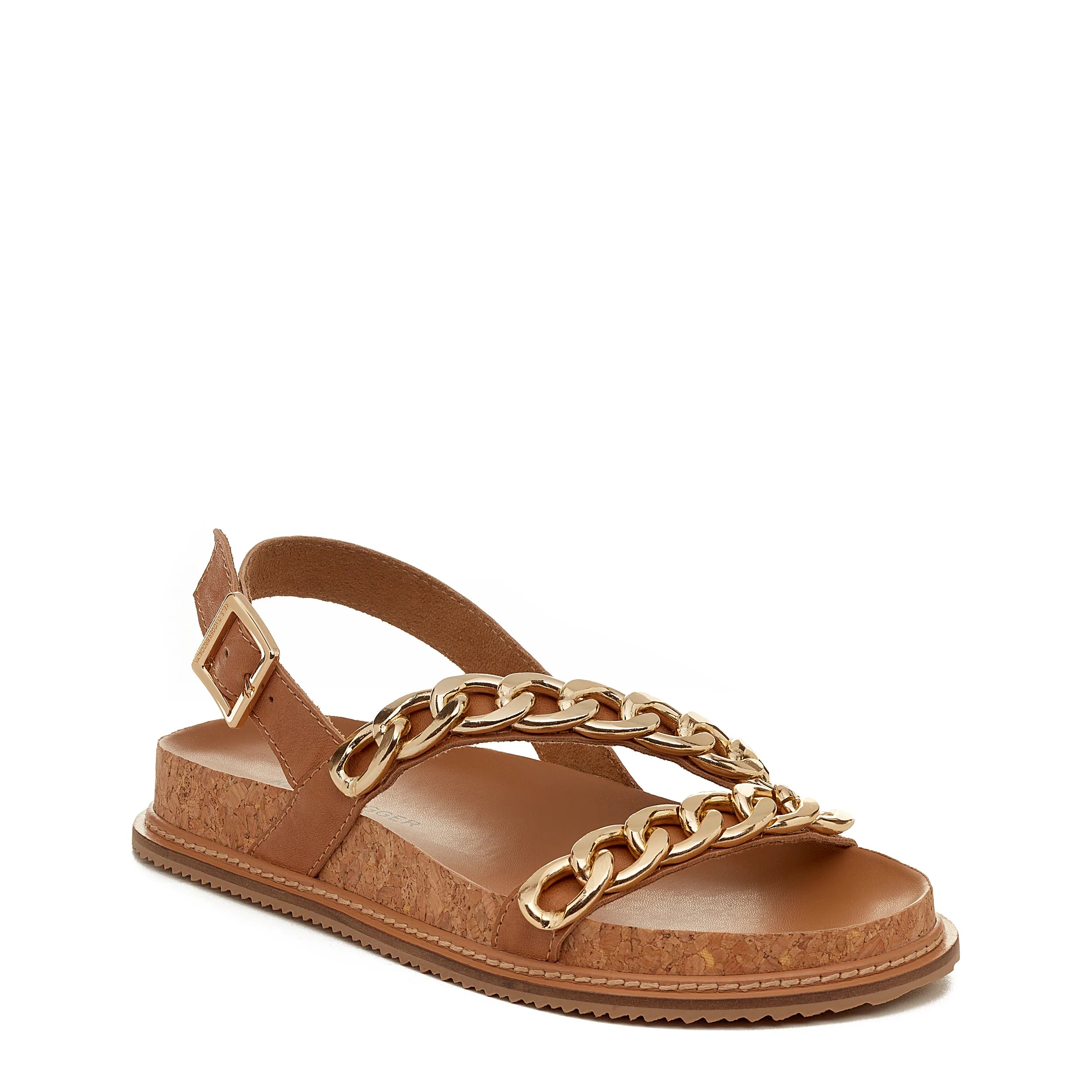 Kelsi Dagger BK® Script Tan Wrapped Sandal