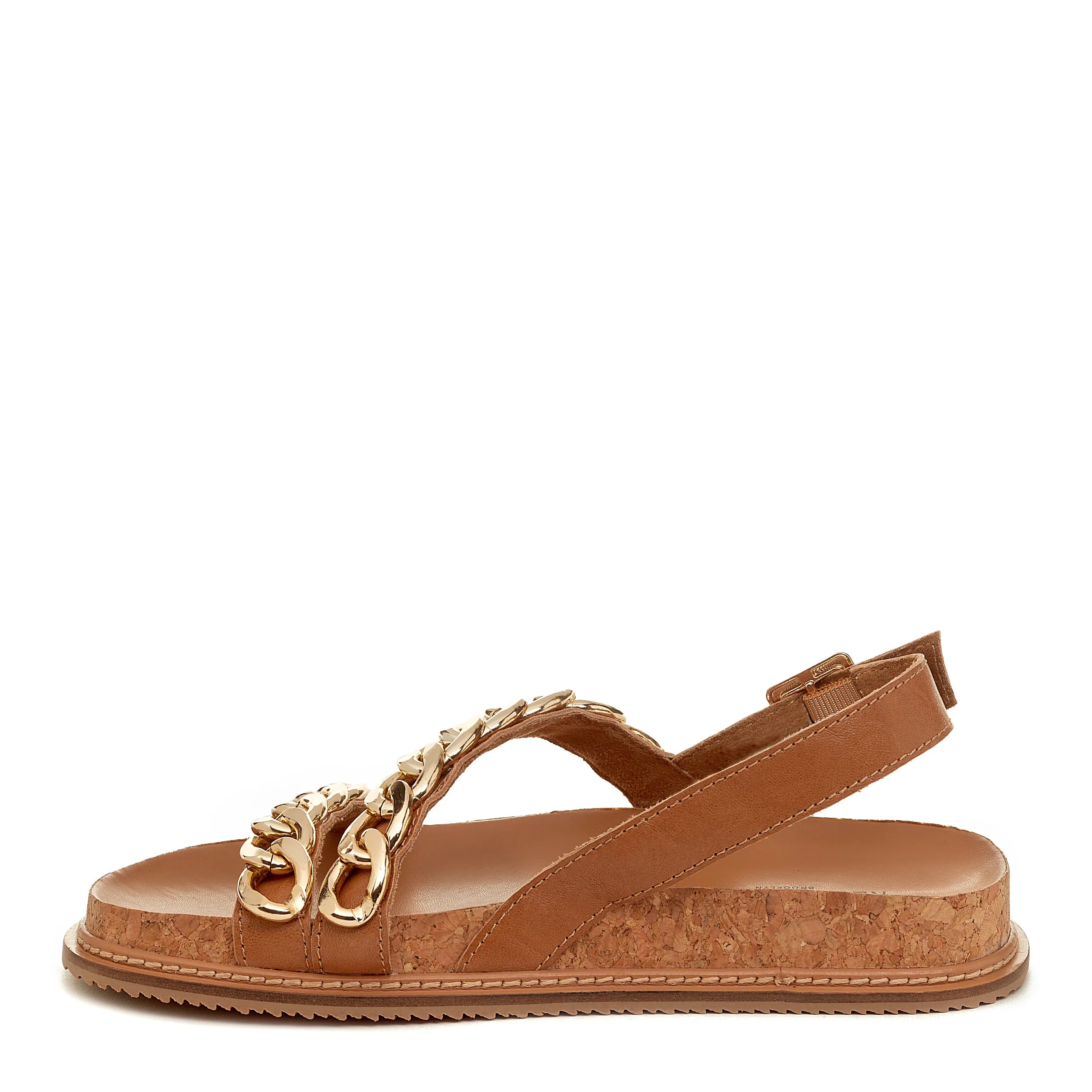 Kelsi Dagger BK® Script Tan Wrapped Sandal
