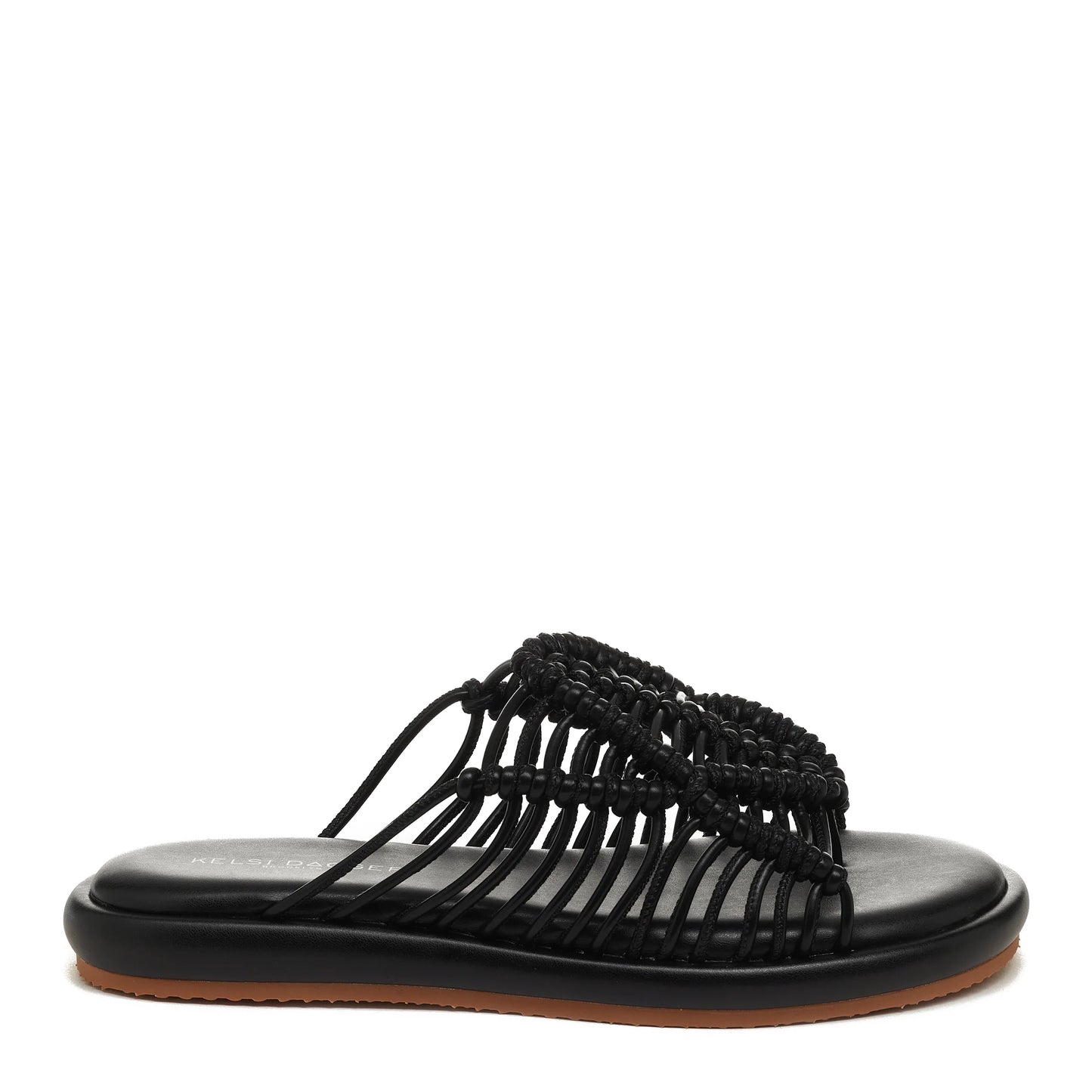 Kelsi Dagger BK® Turn Black Slide Sandal